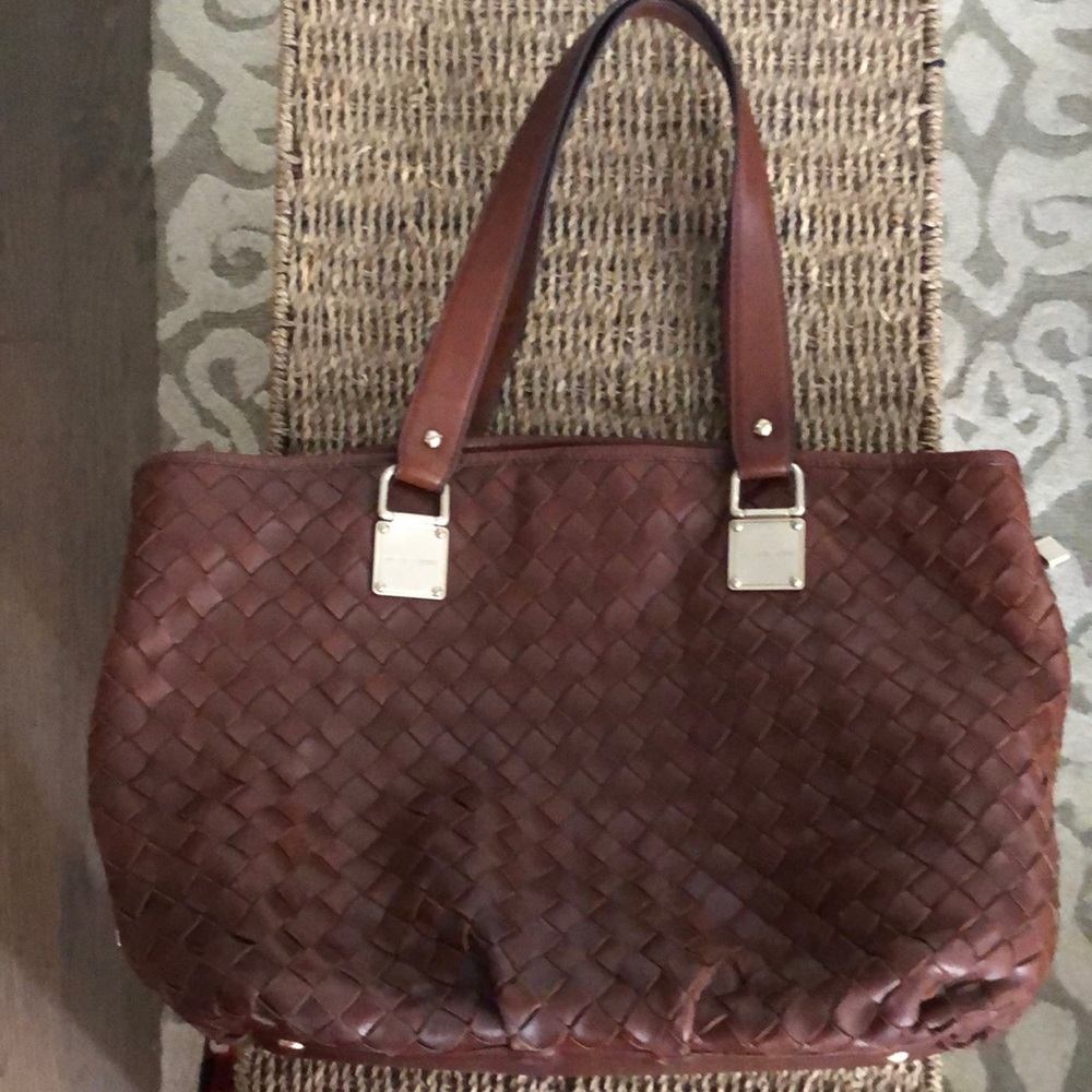 Michael Kors Leather Tote Bag